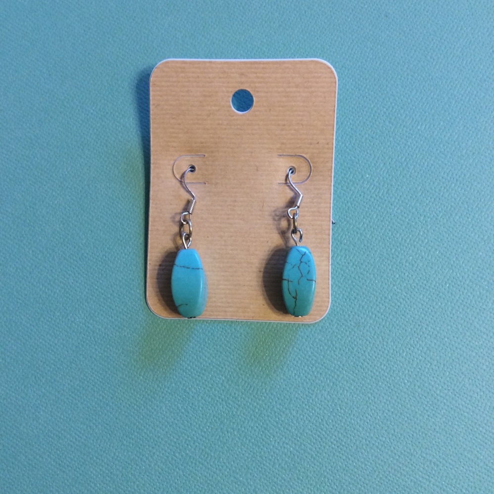 Turquoise Stone Earrings